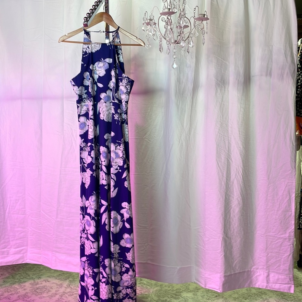 Maxi dress floral medium sleeveless
